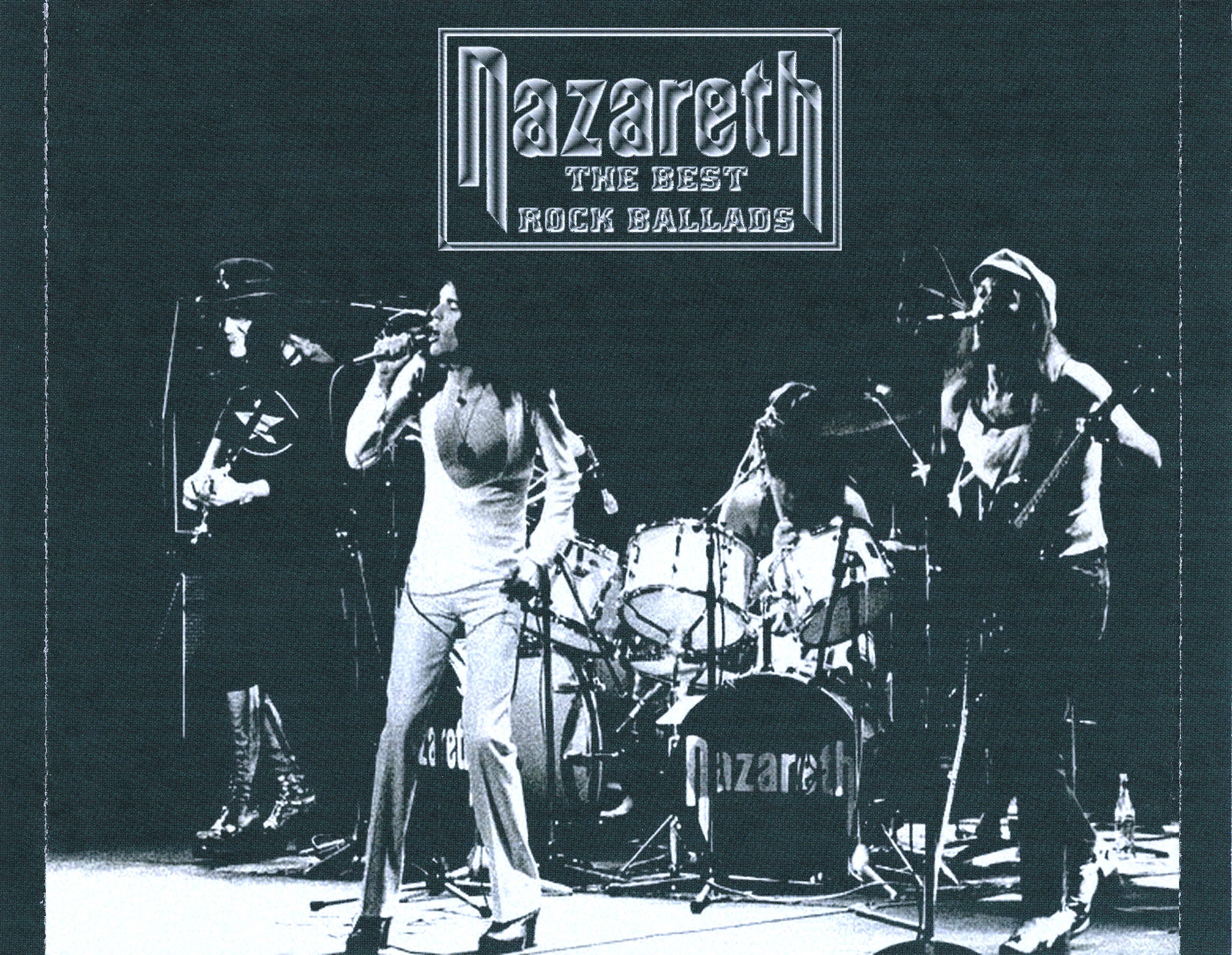 Nazareth  The Best Rock Ballads : Back + Inlay